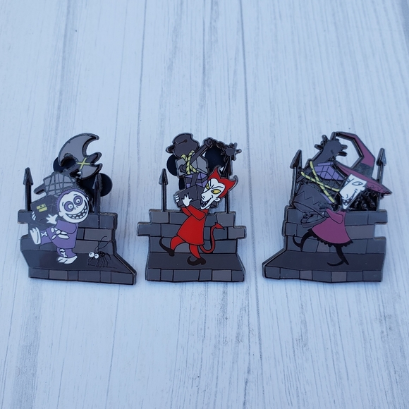 Lock Shock and Barrel Disney Rare Pins - Picture 2 of 6